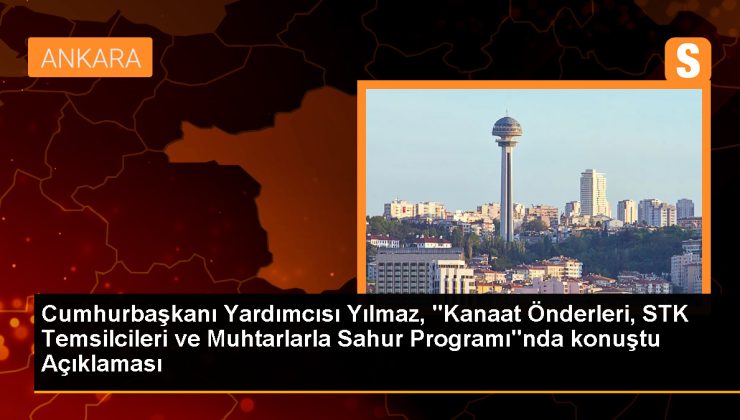 Cumhurbaşkanı Yardımcısı Cevdet Yılmaz: İstanbul’a hak ettiği değeri vermiş olmazsınız