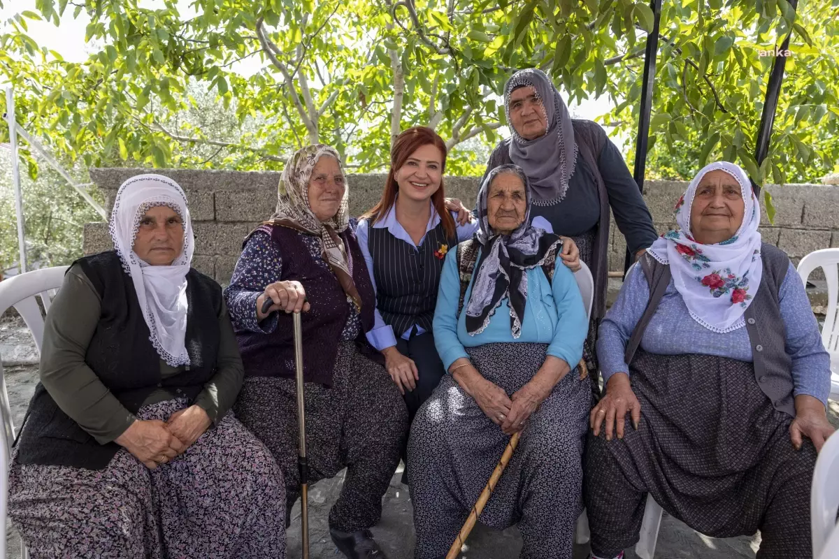 Mersin’de Kadın ve Aile Hizmetleri Kırsal Mahalle Buluşmaları Devam Ediyor