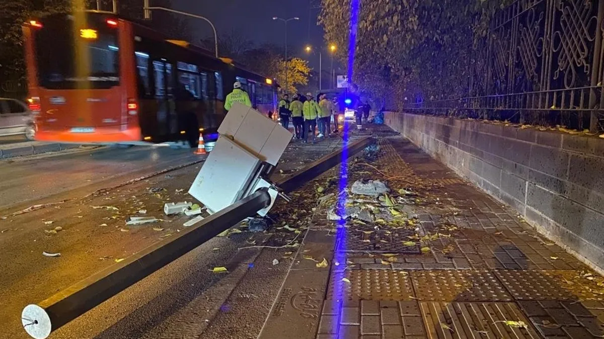 Ankara’da kaza: 1 ölü, 1 yaralı