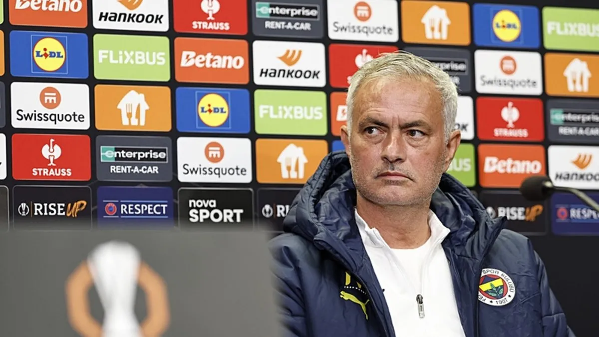 Jose Mourinho: “Kadıköy’de kendi kaderimizi belirleyeceğiz”