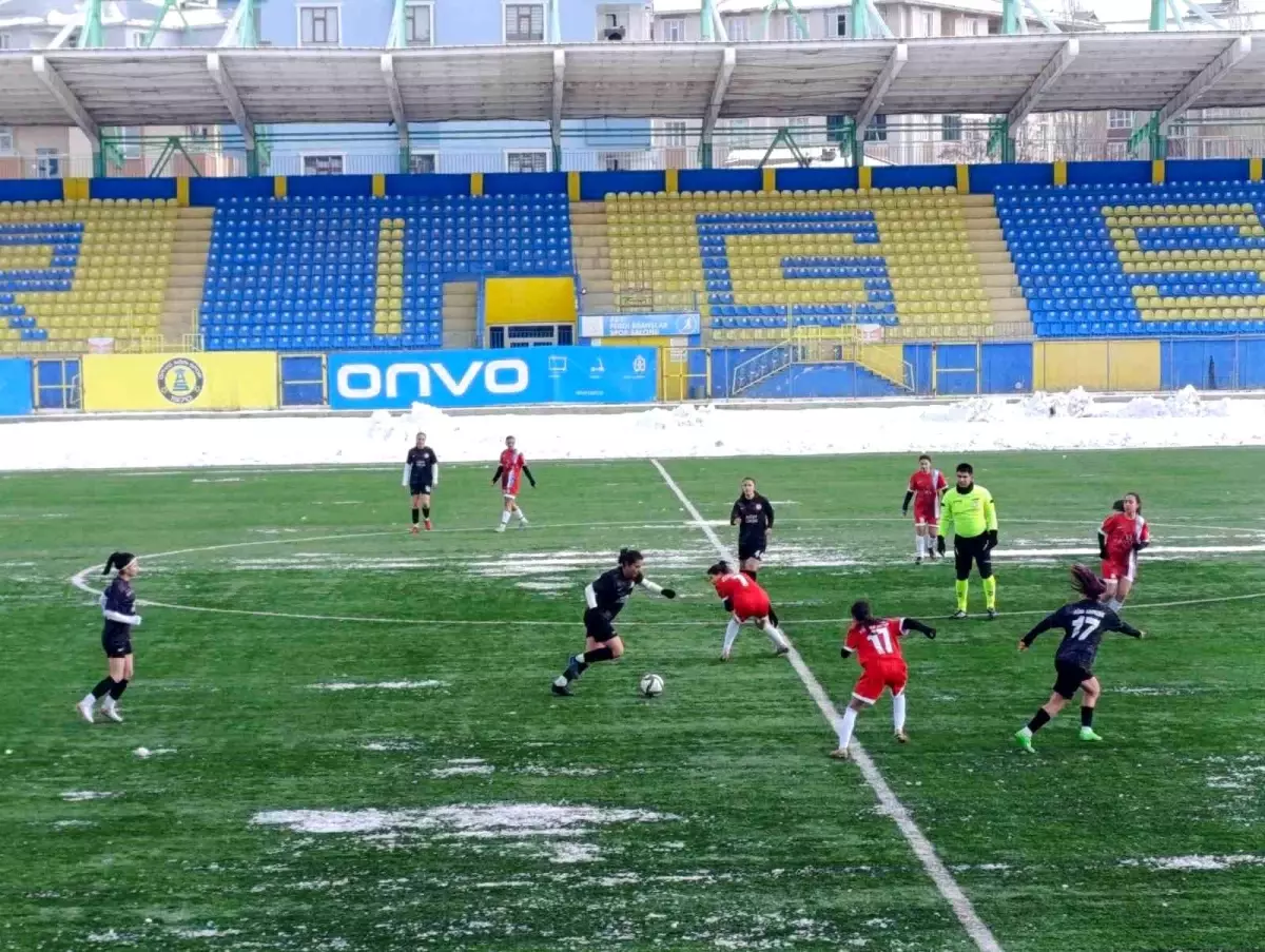 Ağrı Kadın Futbol Takımı Galip