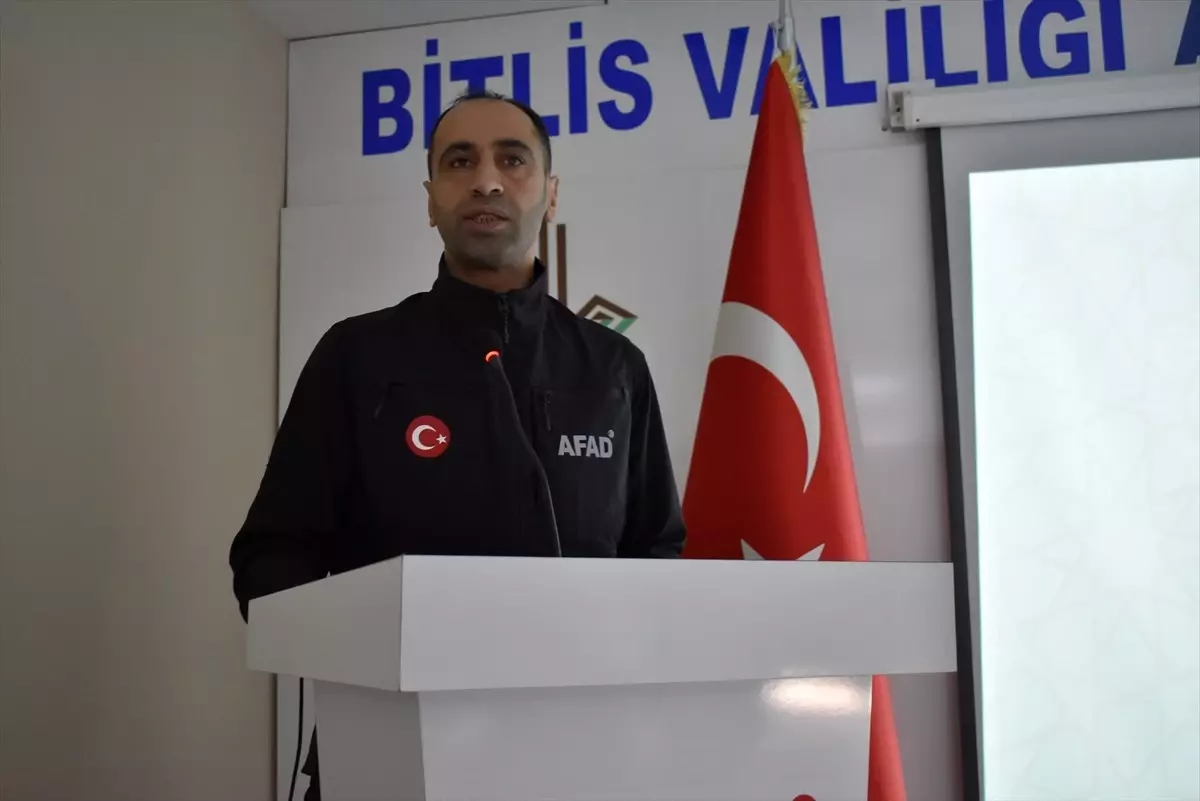 Bitlis’te Afet Risk Azaltma Toplantısı